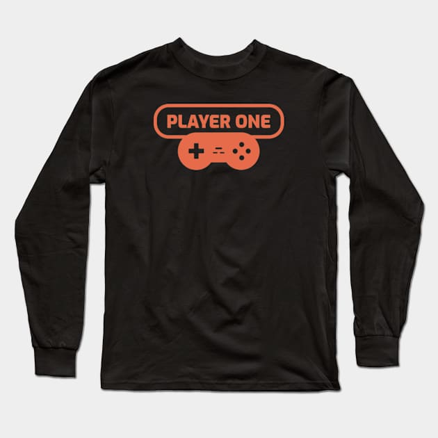 Player One Long Sleeve T-Shirt by MythicArtology